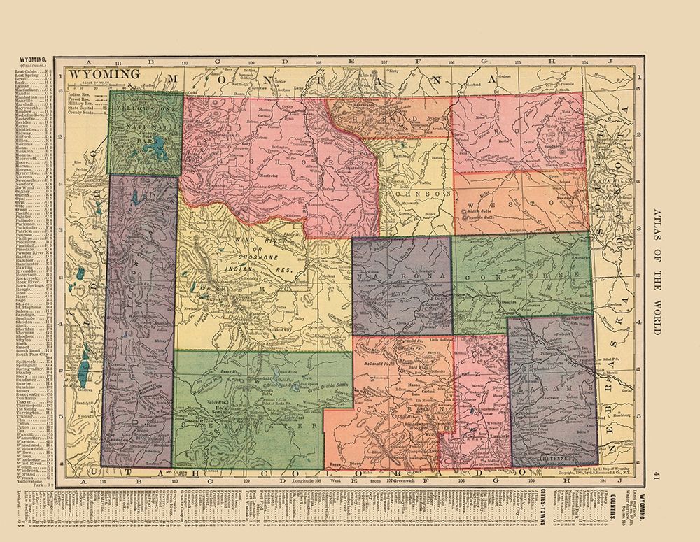 Wyoming - Hammond 1910