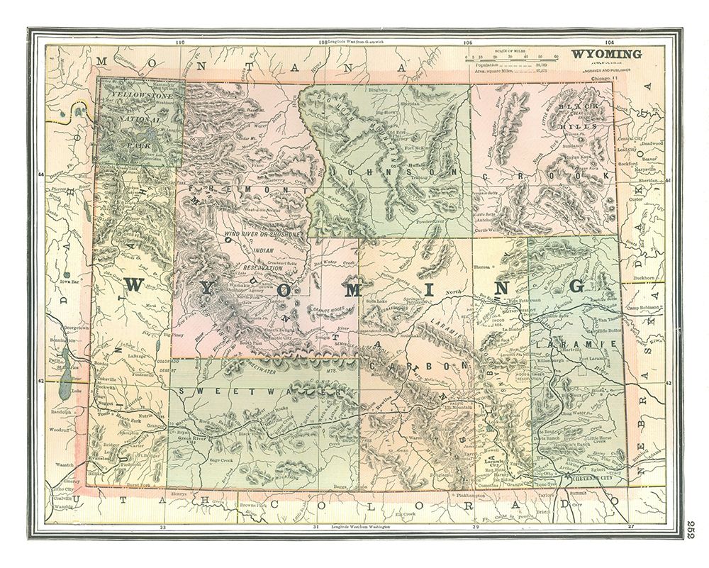 Wyoming - Johnson 1888