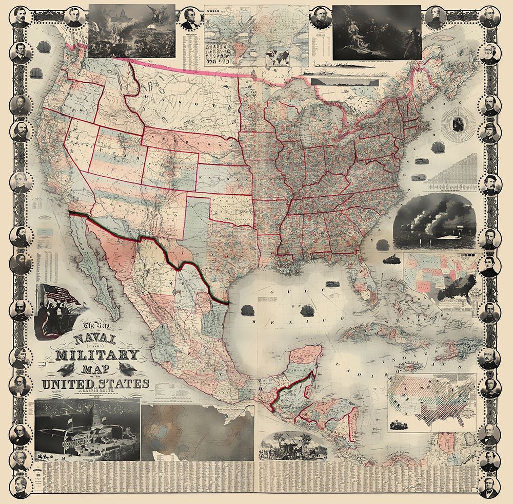 Naval Military of United States - Smith  1862