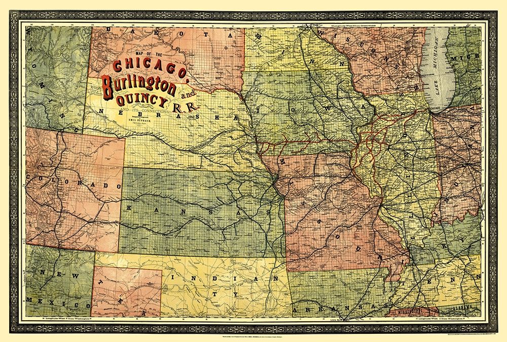 Chicago, Burlington and Quincy Railroad 1879