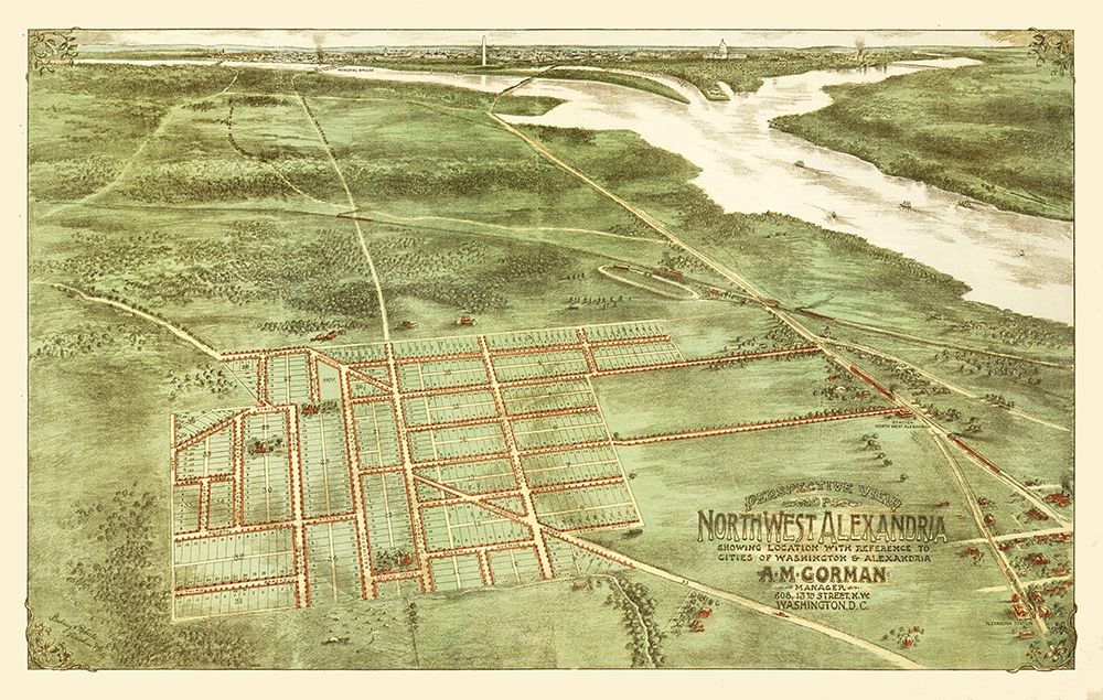Alexandria Virginia - Gorman 1890