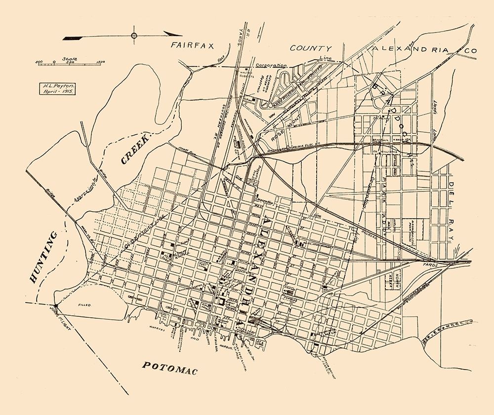 Alexandria Virginia - Peyton 1915