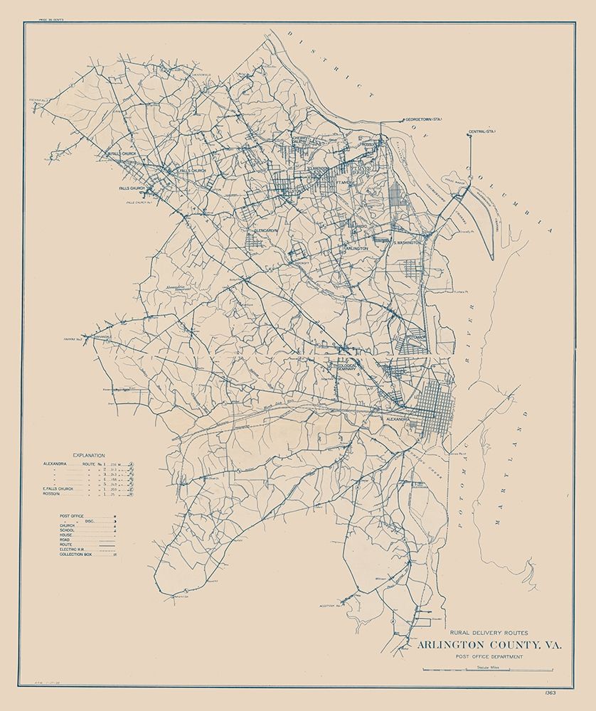Arlington County Virginia - 1920