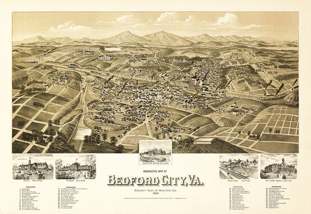 Bedford Virginia - 1891