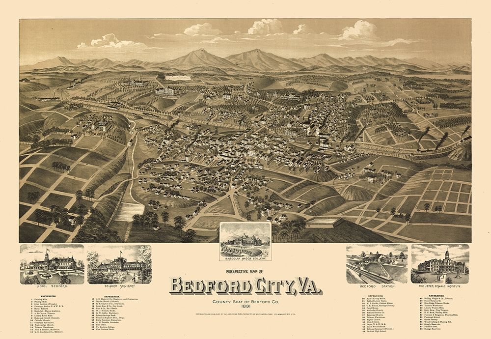 Bedford Virginia - Perry 1891