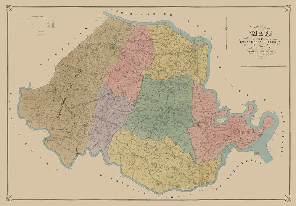 Chersterfield County Virginia - LaGrade 1888