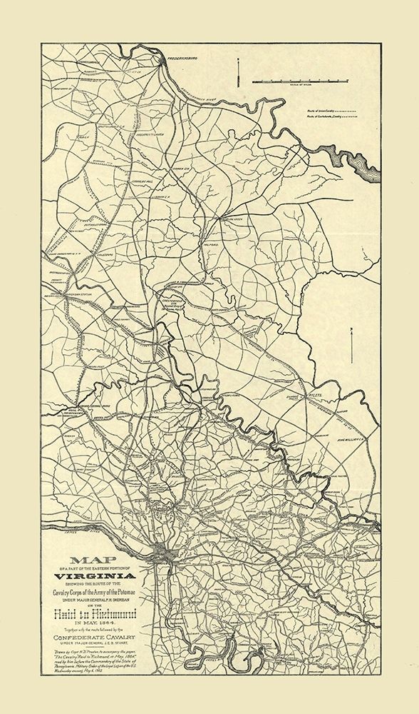 Eastern Portion Virginia Preston 1864