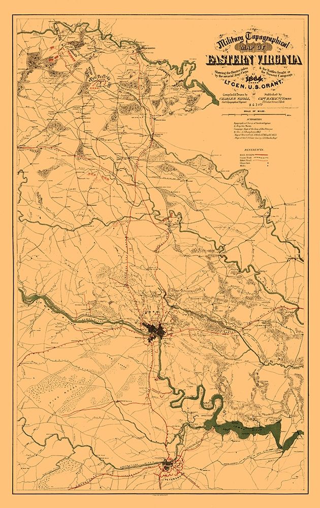 Eastern Virginia - Sholl 1864