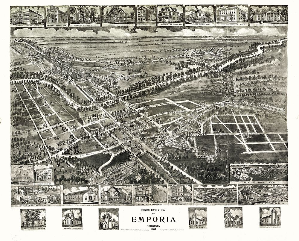 Emporia Virginia - Fowler 1907