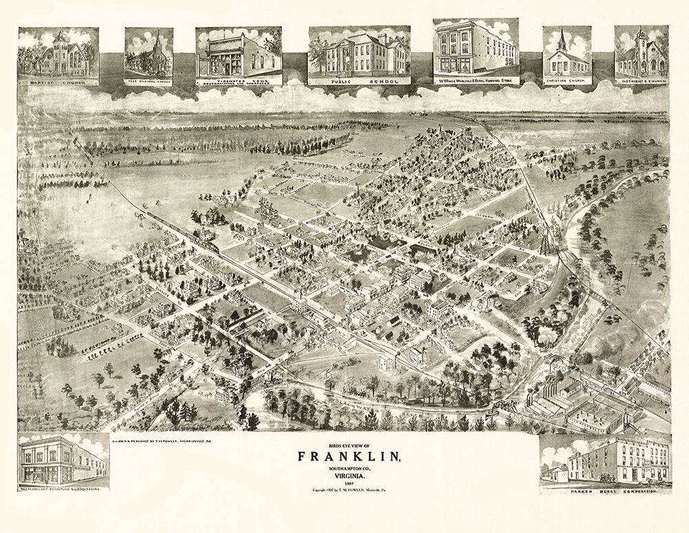 Franklin Virginia - Fowler 1907