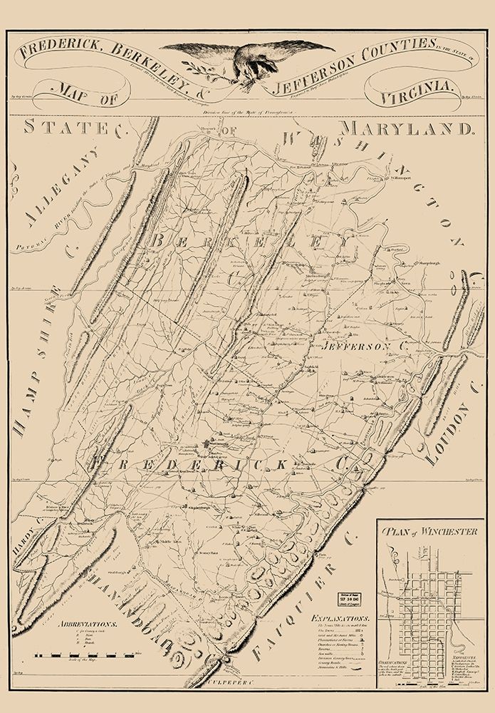 Frederick County Virginia - James 1809