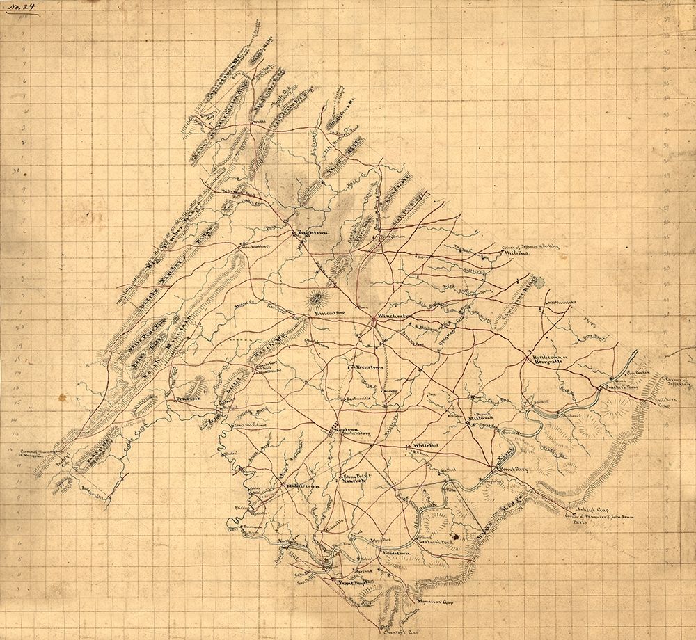 Frederick County Virginia - 1860