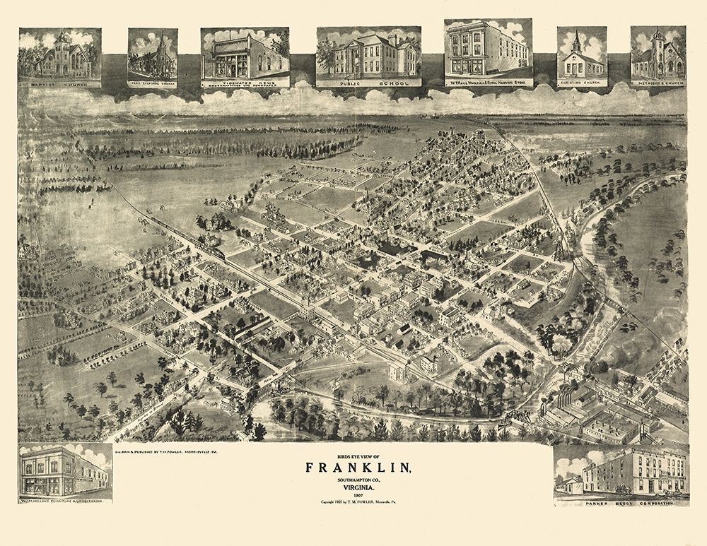 Franklin Virginia - Fowler 1907