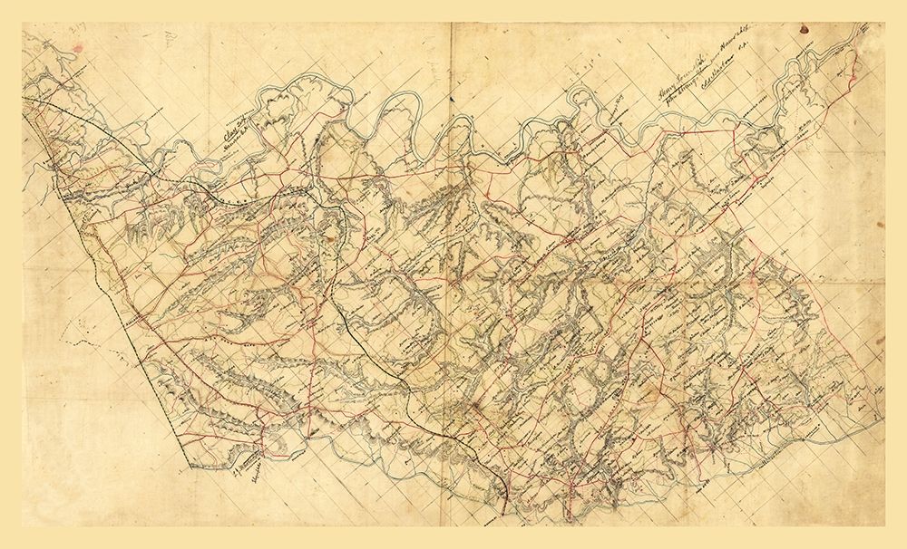 Hanover County Virginia - Strong 1860