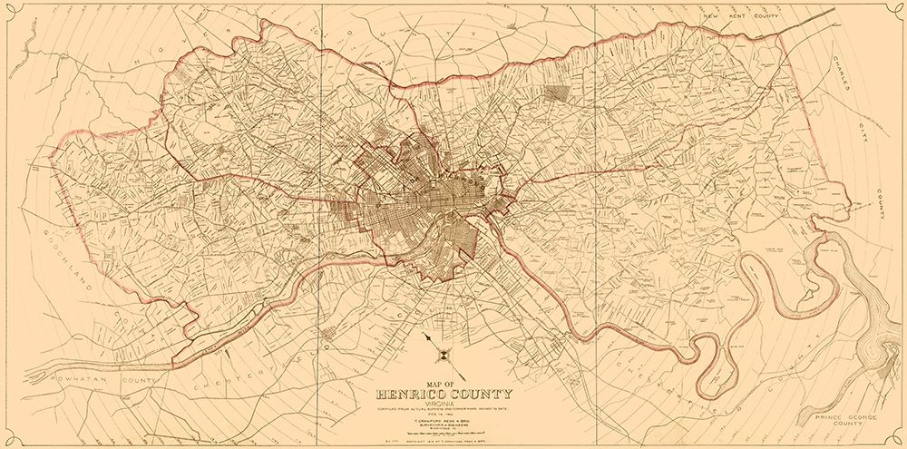 Henrico County Virginia - Crawford 1916