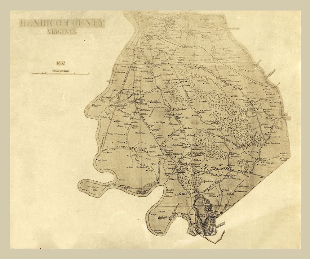 Henrico County Virginia - 1862