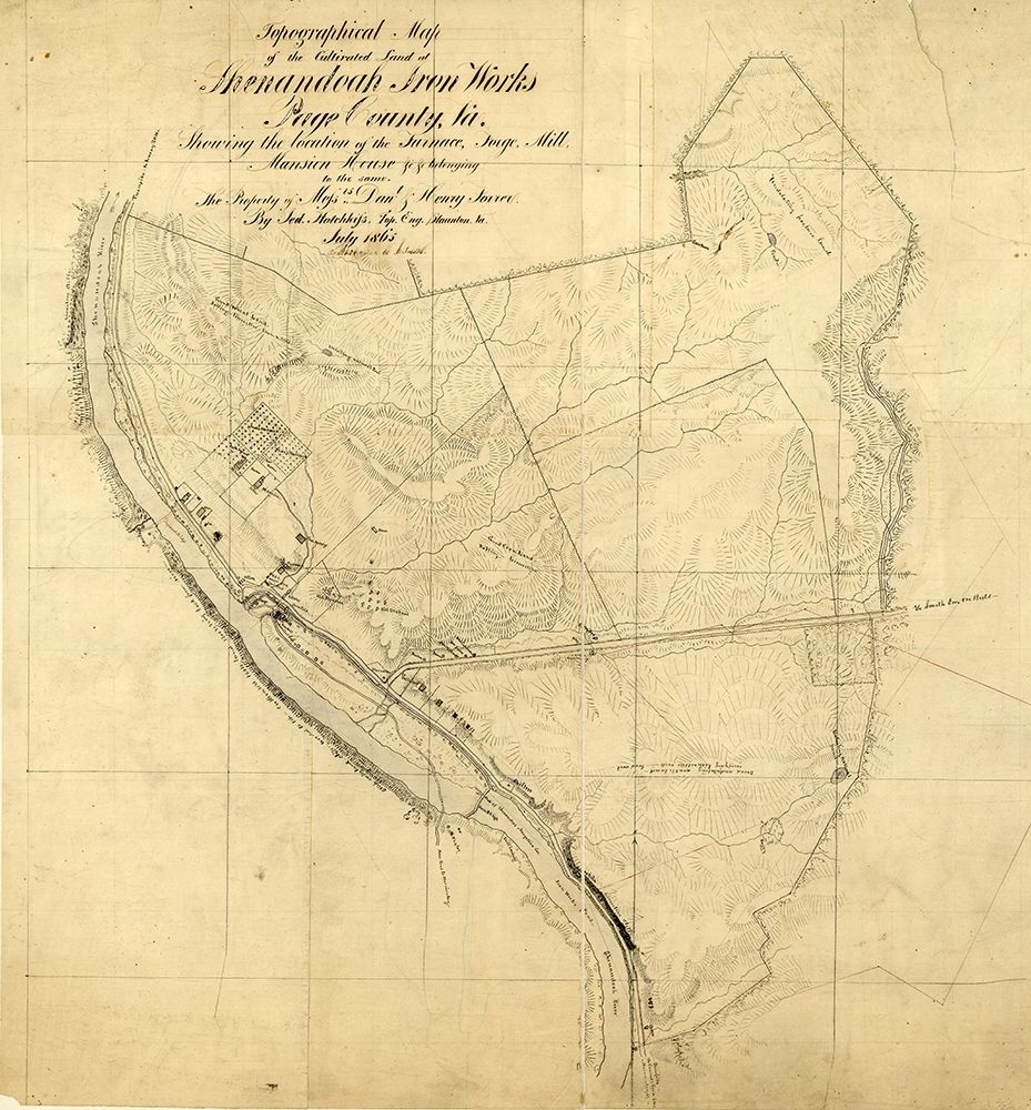 Page County Virginia - Hotchkifs 1865