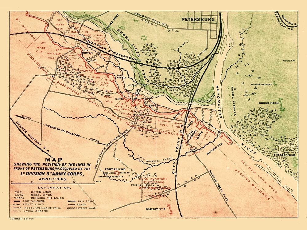 Petersburg Virginia - 1866