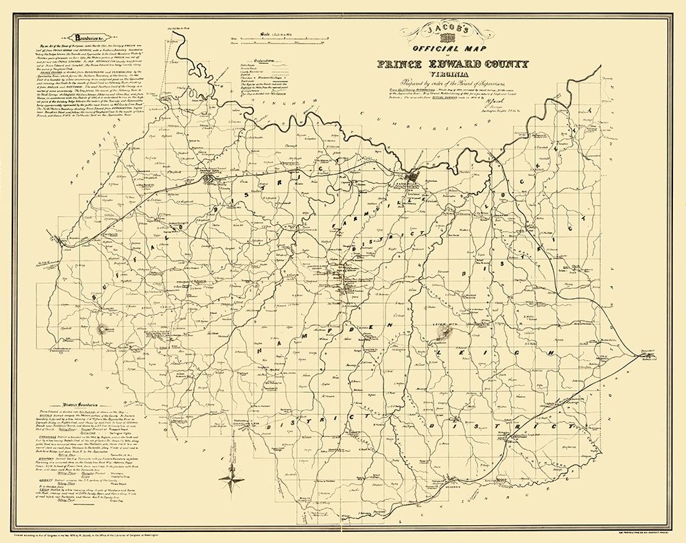 Prince Edward County Virginia - Jacob 1879