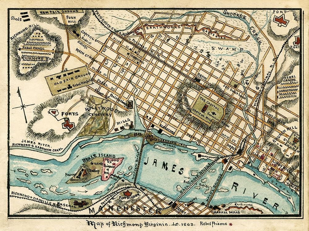 Richmond Virginia - 1863