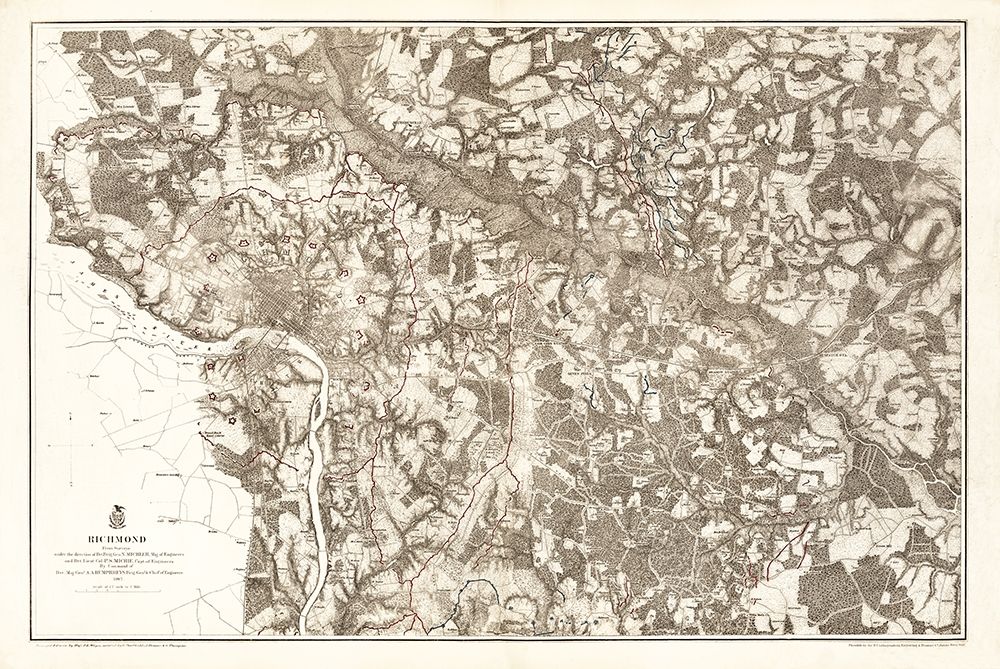 Richmond Virginia - Humphreys 1867