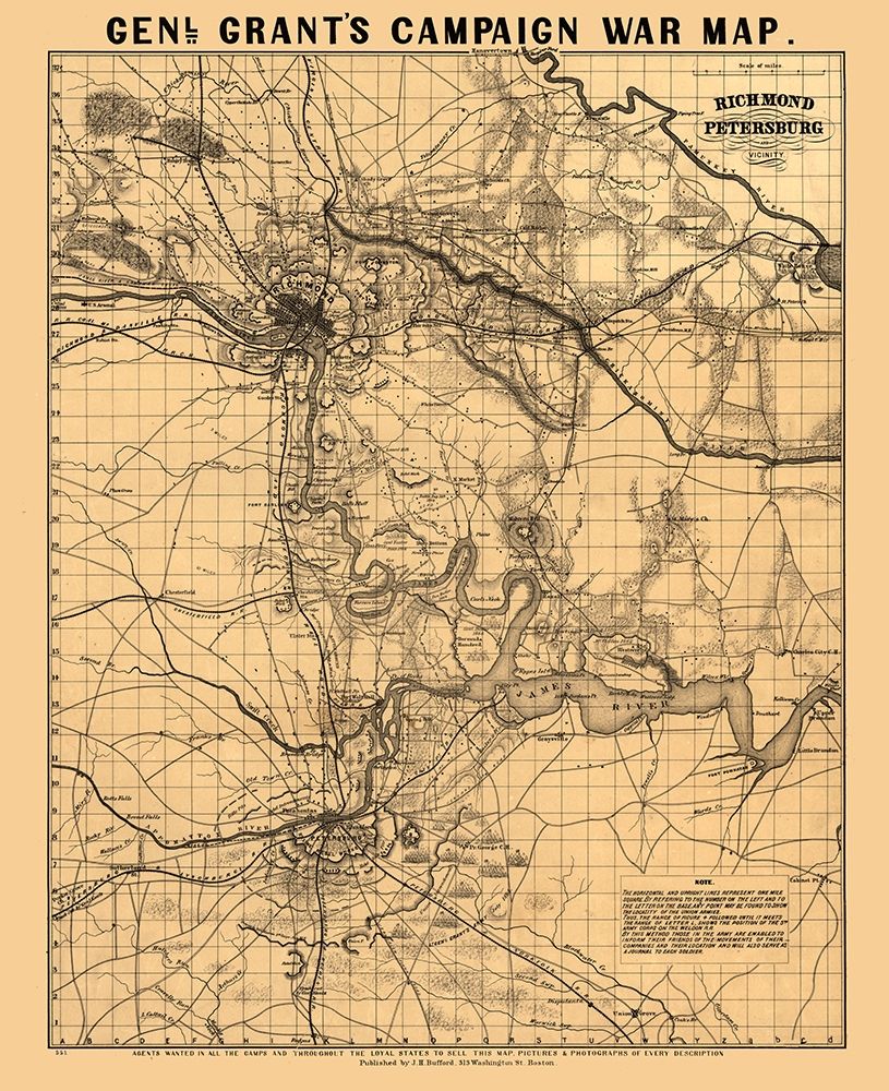 Richmond County Virginia - Bufford 1864