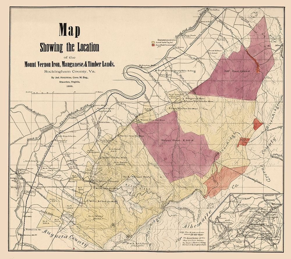 Rockingham County Virginia - Hotchkiss1888
