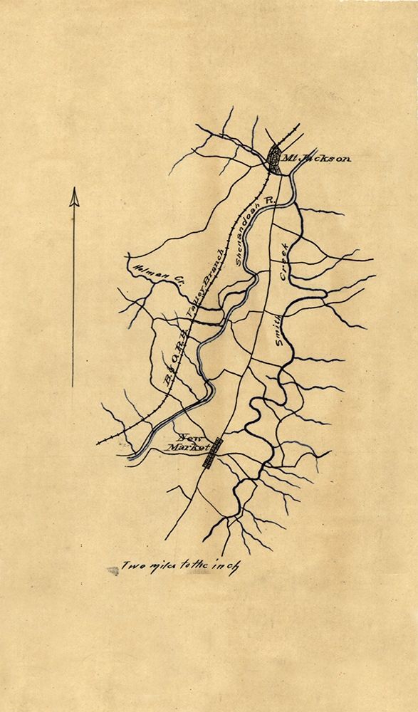 Shenandoah County Virginia - 1863