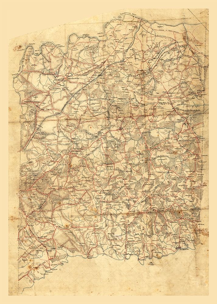Spotsylvania County Virginia - 1860