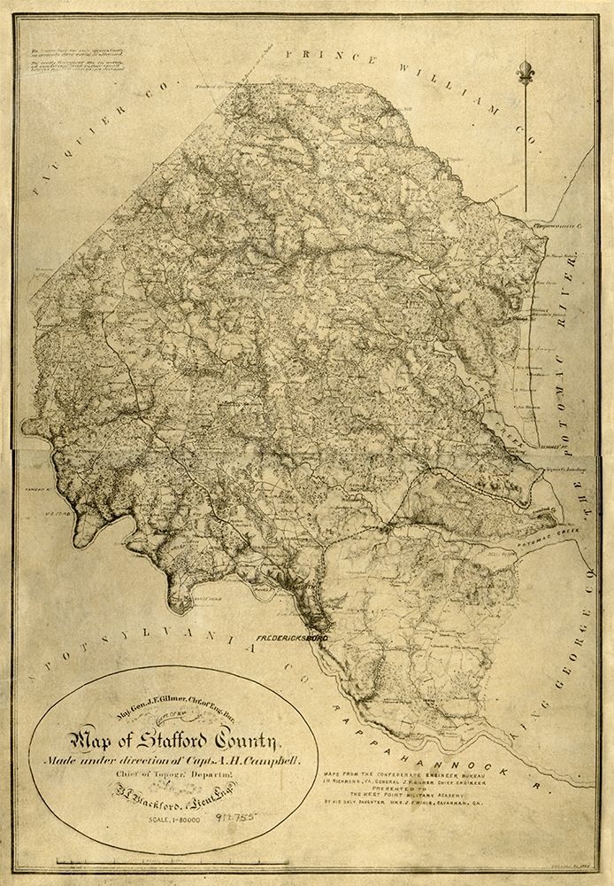 Stafford County Virginia - Campbell 1864