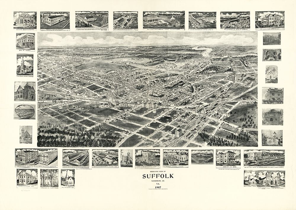 Suffolk Virginia - Fowler 1907