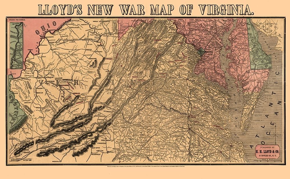 Virginia - Lloyd 1862