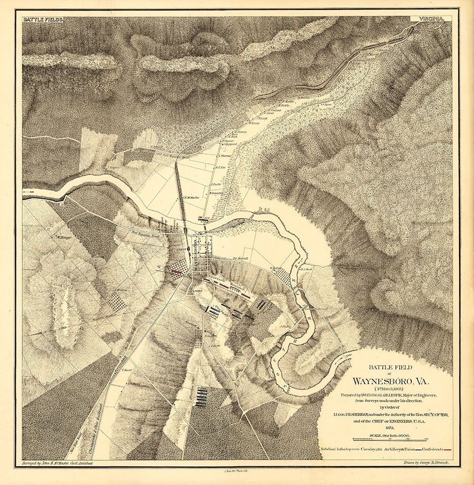 Waynesboro Virginia - Holland 1865