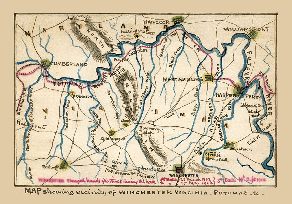 Winchester Virginia - 1862