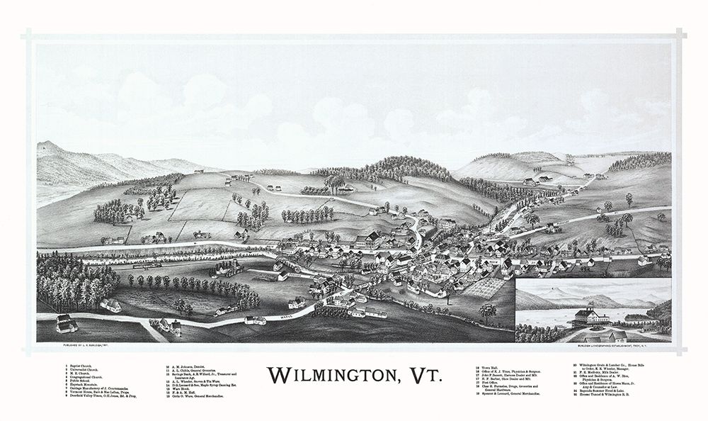 Wilmington Vermont - Burleigh 1891