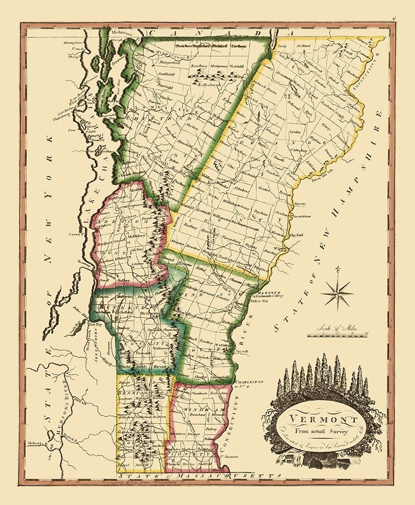 Vermont - Doolittle 1795