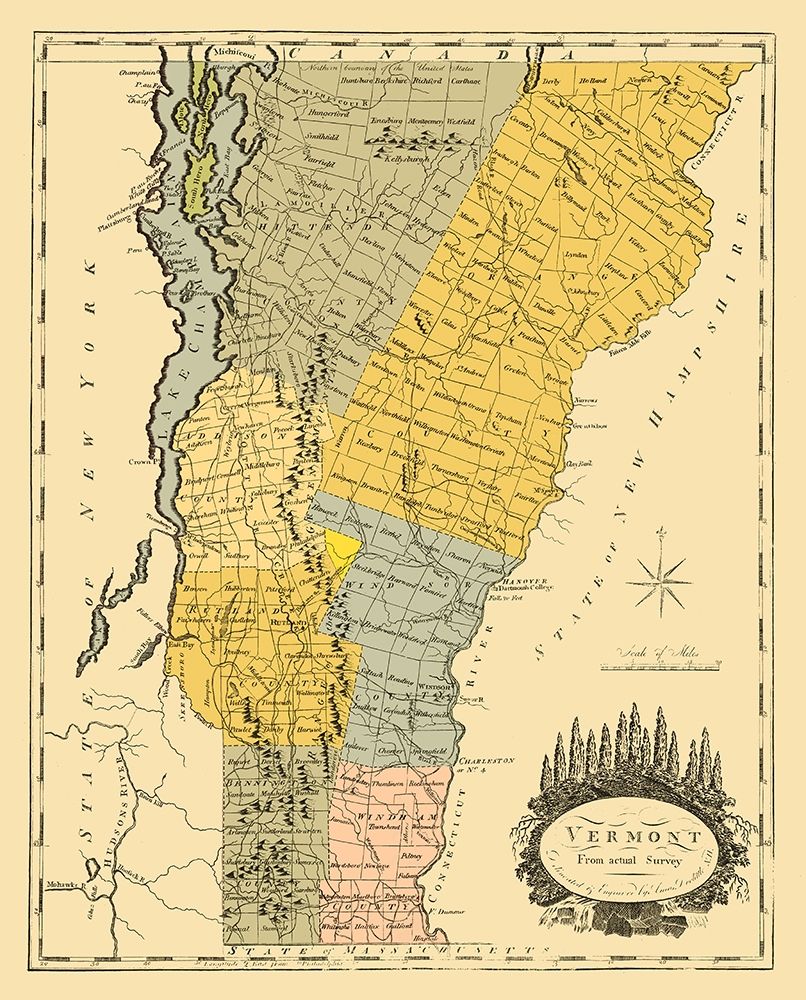 Vermont - Doolittle 1814