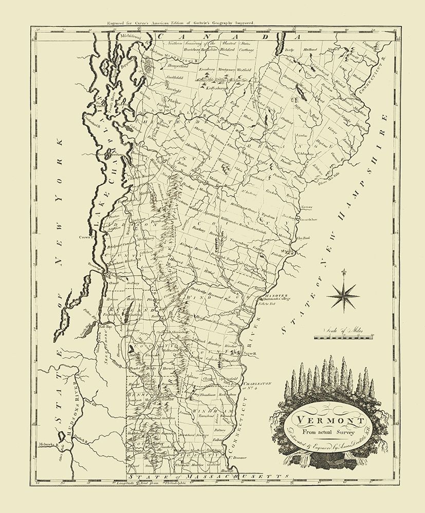 Vermont - Carey 1795