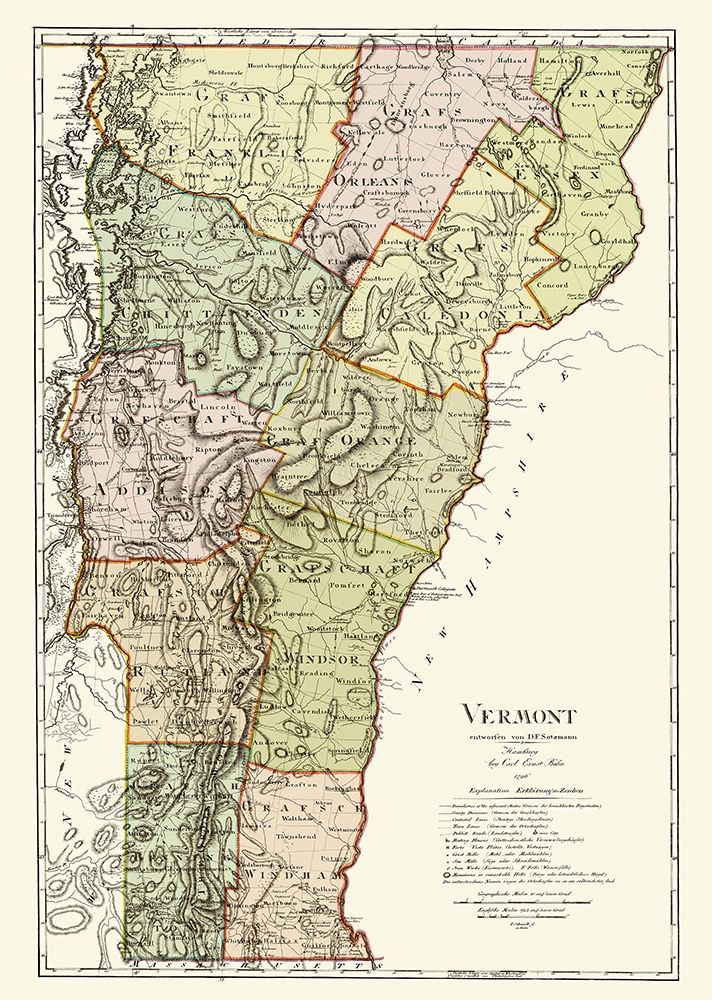 Vermont - Bohn 1796
