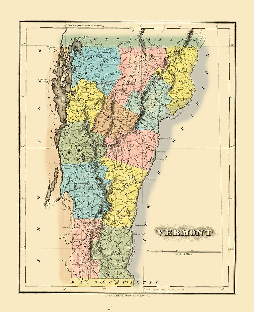 Vermont - Lucas 1822