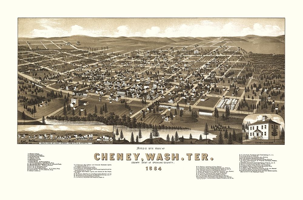 Cheney Washington - Wellge 1884