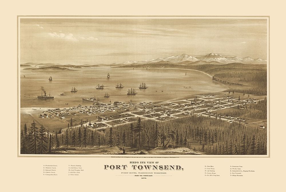 Port Townsend Washington - Glover 1878