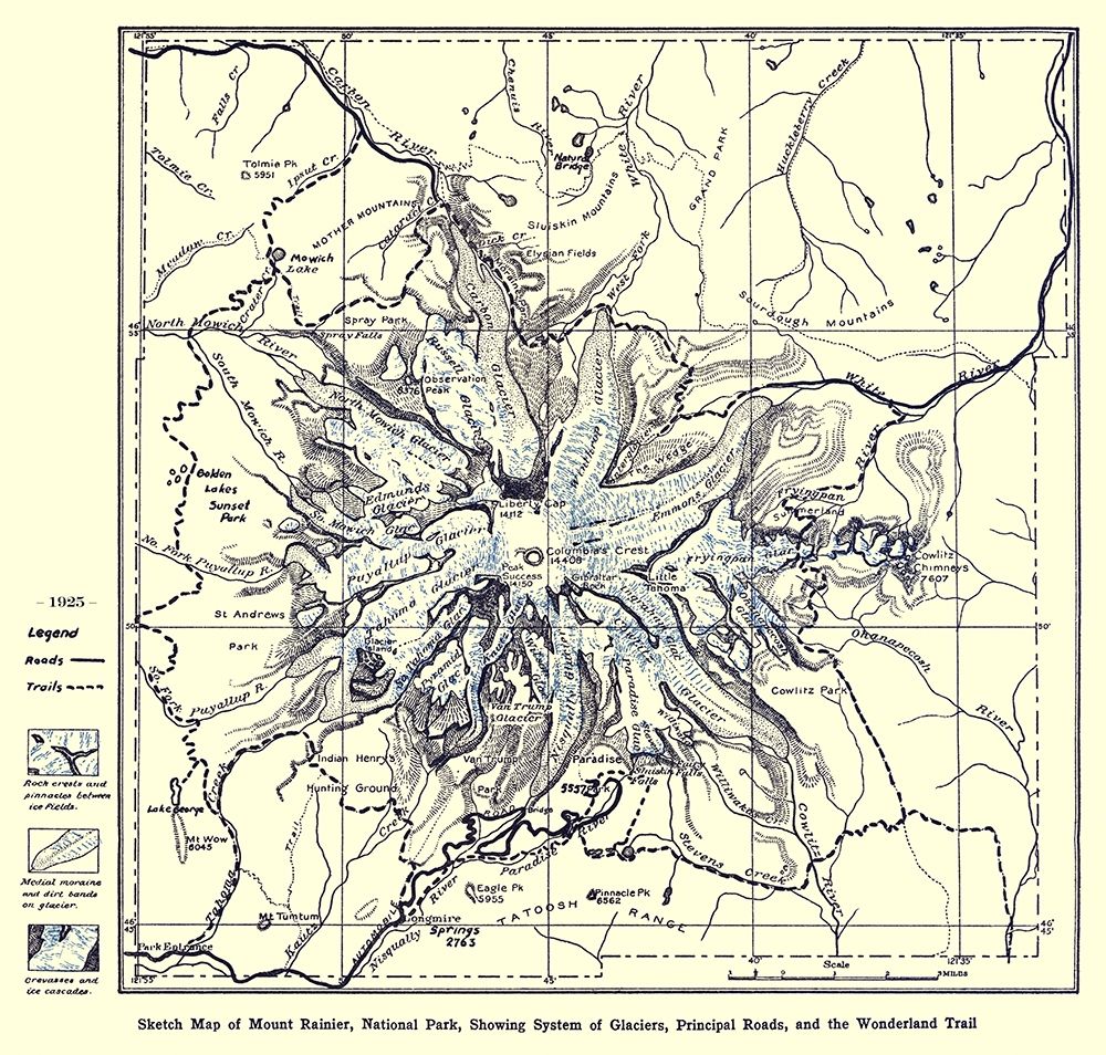 Mount Rainier National Park 1925