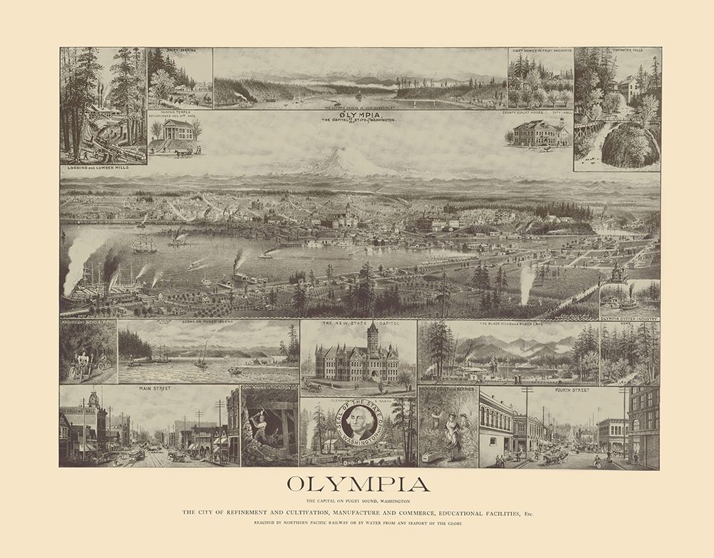 Olympia Washington - Lange 1903