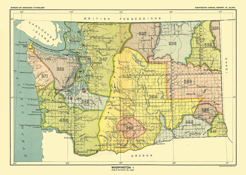 Washington - Olympia - Hoen 1896
