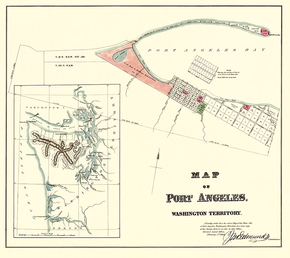 Port Angeles Washington - Ware 1891
