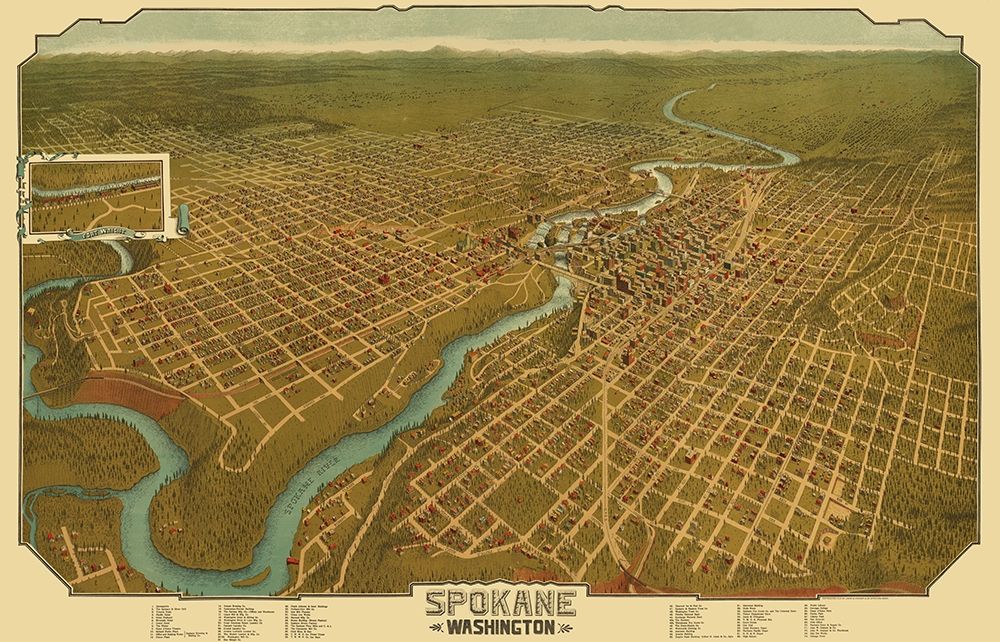 Spokane Washington - Graham 1905