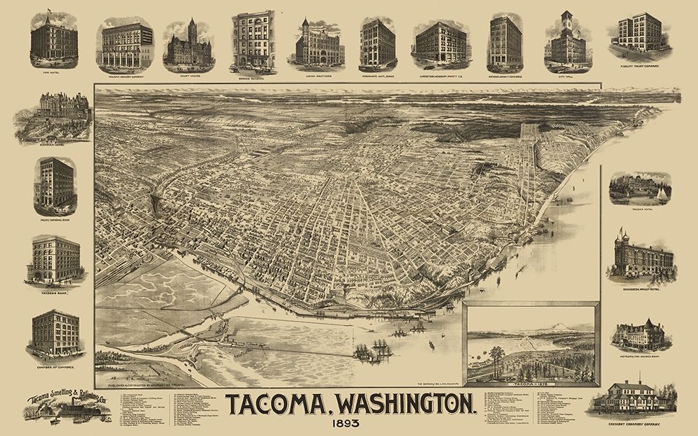 Tacoma Washington - Mcintyre 1893
