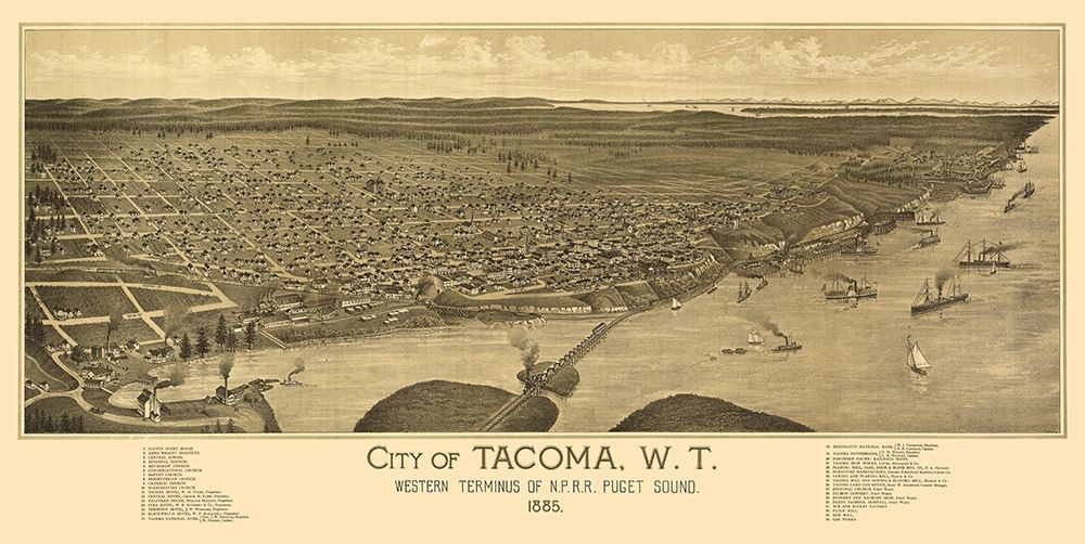 Tacoma Washington -1885