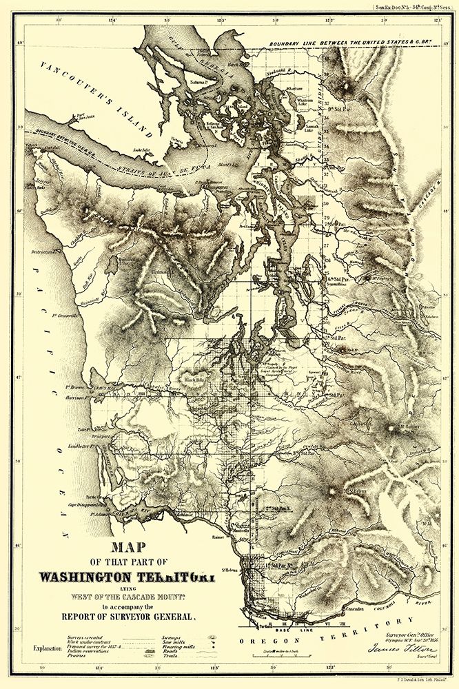 Washington Territory - West of Cascades - Duval